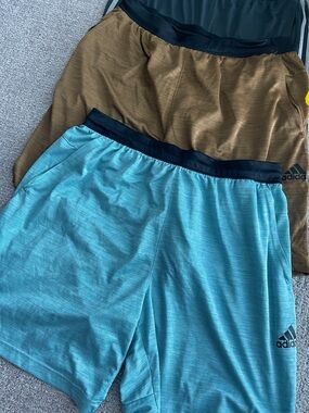 3 pairs men’s adidas shorts size xl